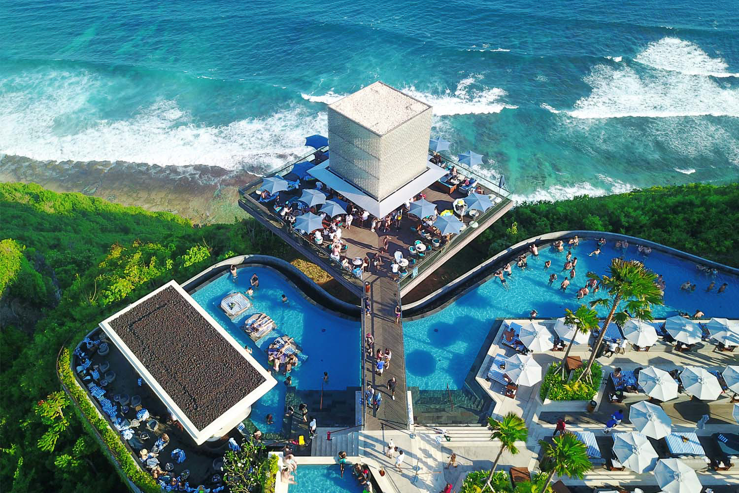 Overhead shot of Savaya.