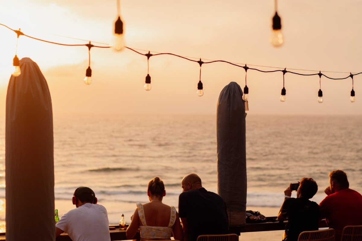 Sunset italian Dinner at La Terrazza in Uluwatu.