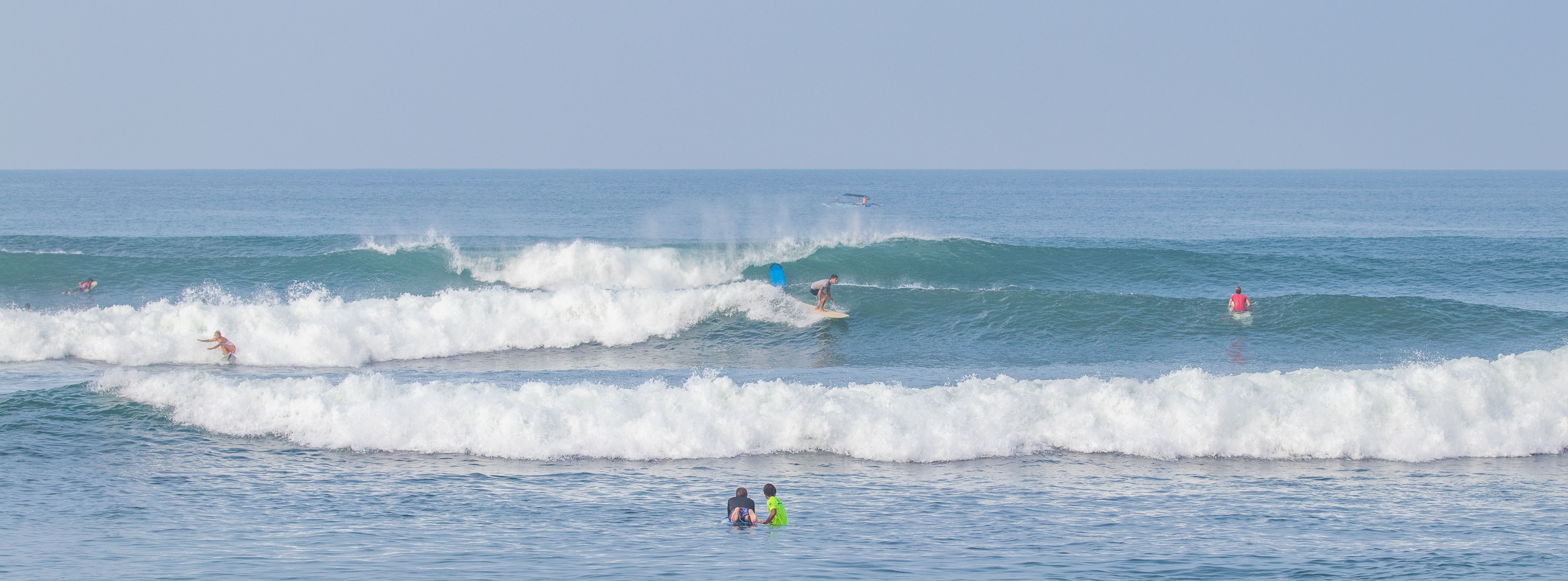 Waves at Batu Bolong.