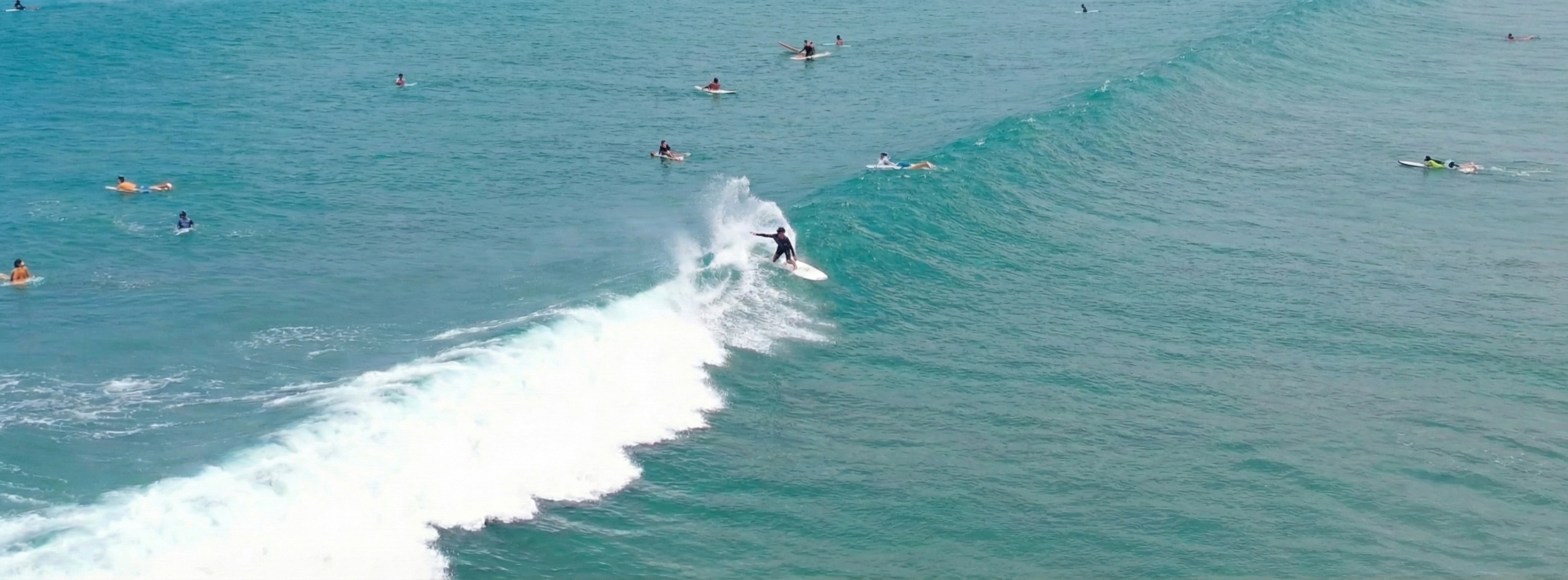 So if we're riding a long wave at Halfway.