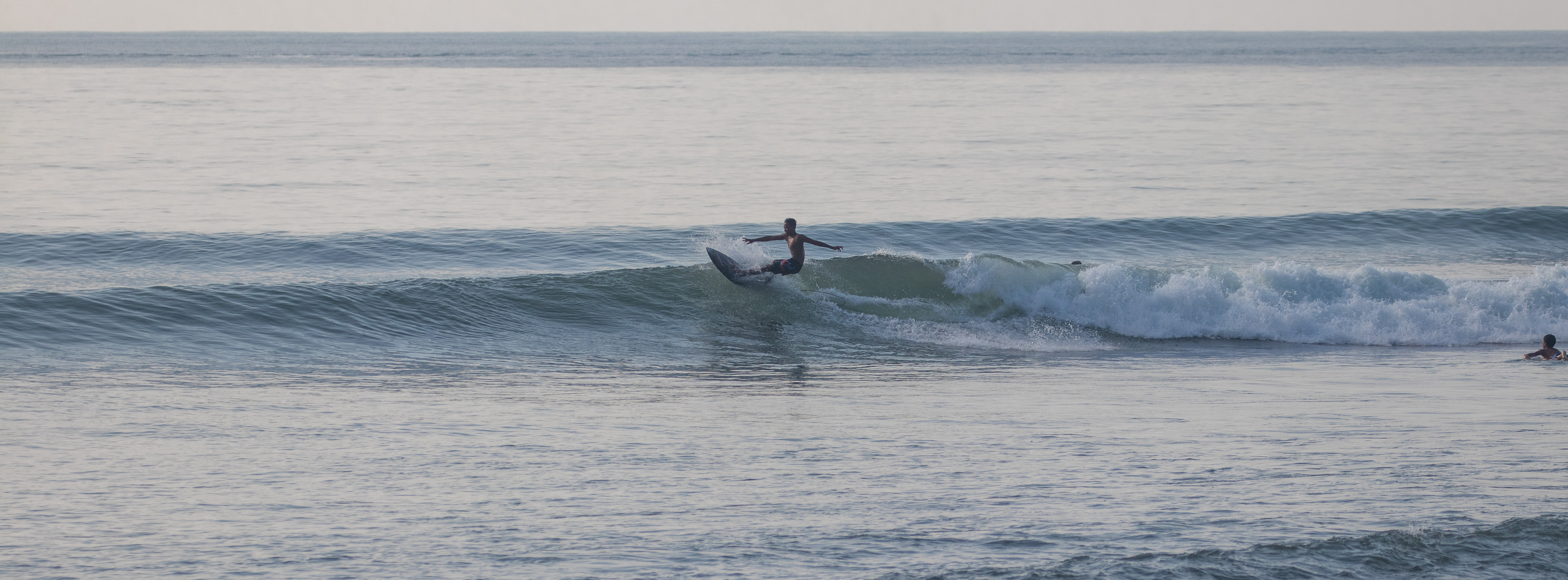 Smooth lines at Jasri at sunset.