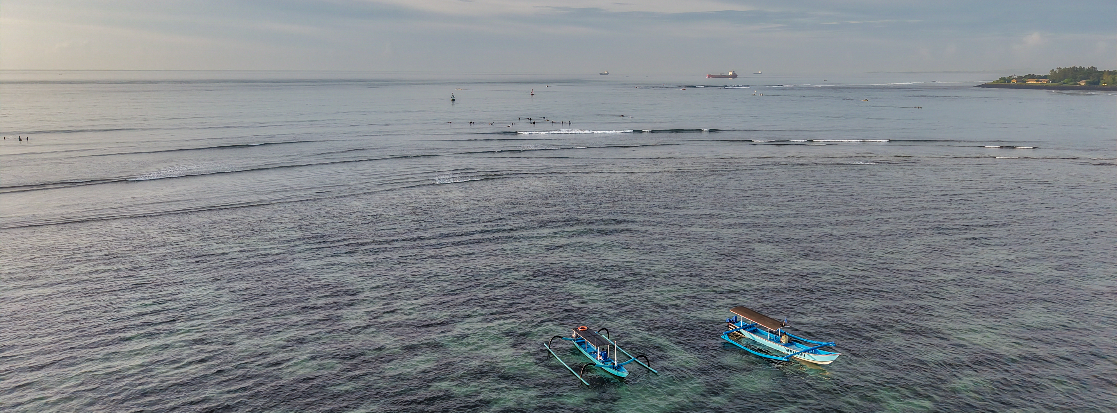 Baby Reef as seen from a drone