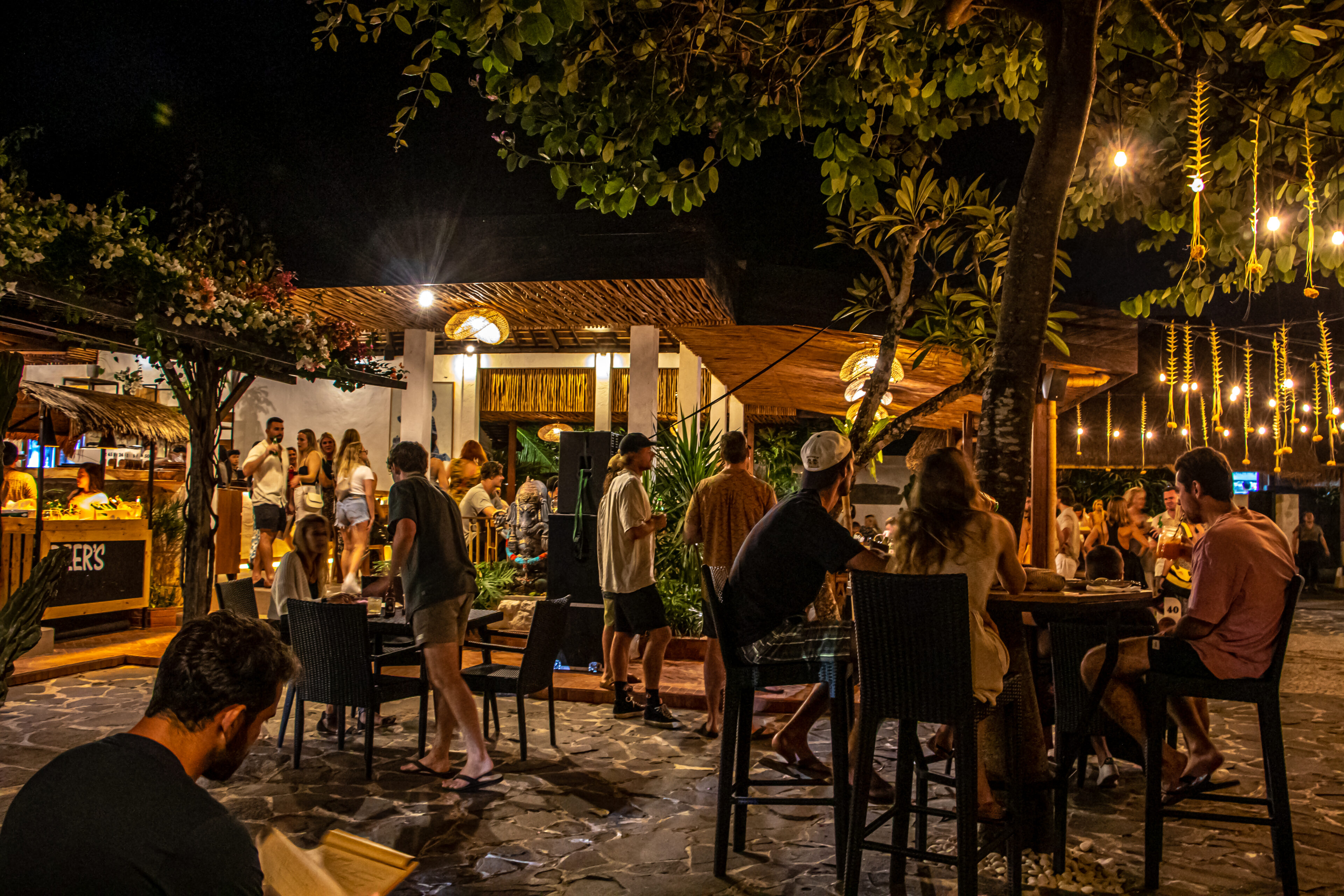 An evening at Cashew Tree.