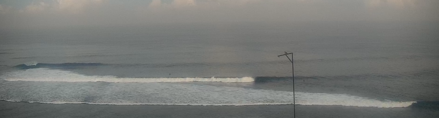Uluwatu at 6:13 am this morning.